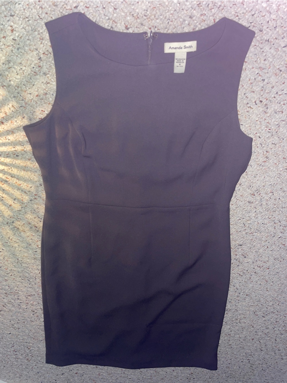 Amanda Smith grey dress